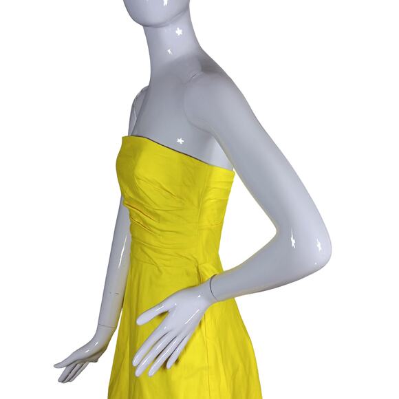 Great Jones Lemon Strapless Dress Size 2 Fully Lined Zipper on Back - Picture 6 of 10